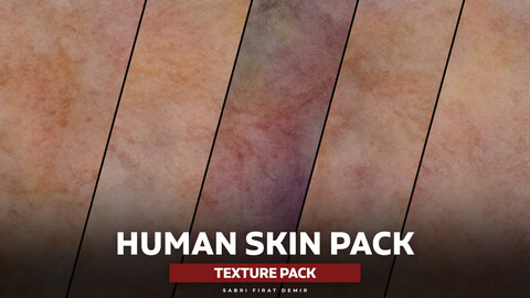 Premium Human Skin Pack - High-Quality Decal/Alpha/Overlay Map Texture Pack