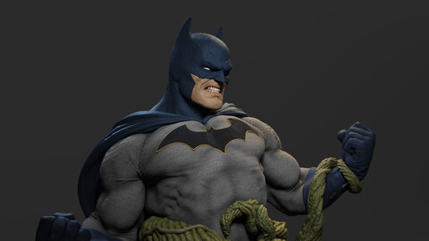 Batman battles IVY-1/3rd scale