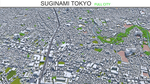 Suginami Tokyo 10km AI