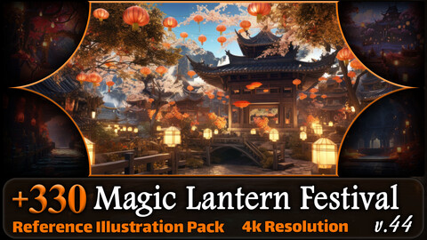 330 Magic Lantern Festival Reference Pack | 4K | v.44