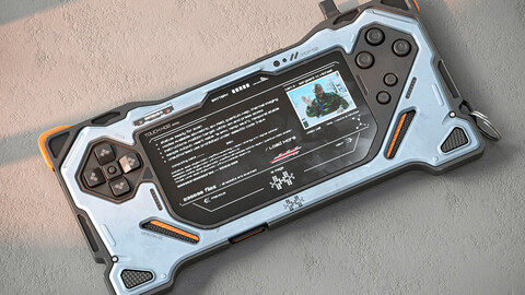 Sci-fi Controller X1 PBR