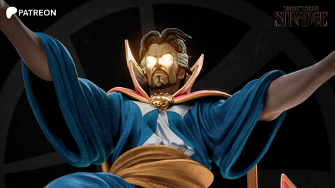 Dr Strange - 3D statue