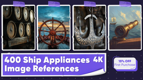 400 Ship Appliances Image References - Vol 01