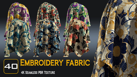 Embroidery Fabric (Vol. 04)