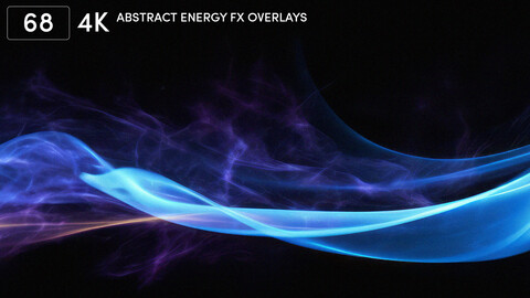 68 Abstract Energy FX Overlays