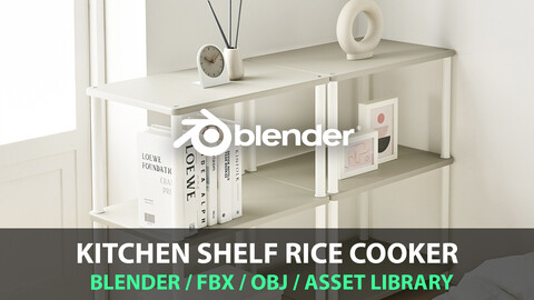 Kitchen Shelf Rice Cooker