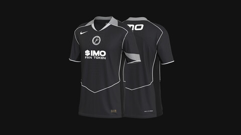 NIKE - 25/26 THIRDS T90 MOCKUP for CLO3D and Marvelous Designer