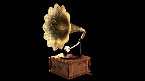 3D Gramophone Design