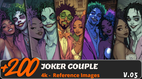 JOKER COUPLE VOL. 05/ 4K/ Reference Image