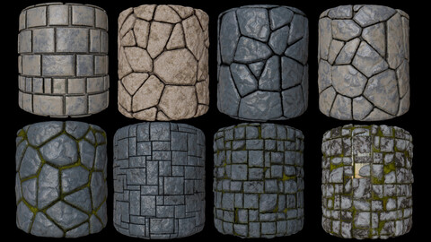 Stone Generator /.sbsar /Textures /UE