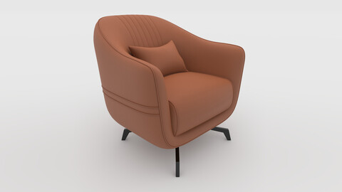 3D Model Armchair 42