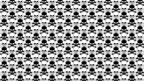 Seamless Skull Pattern 1 vector file, svg dxf file for laser cutting, laser engraving, cricut cut file, cnc router file, ez cad file