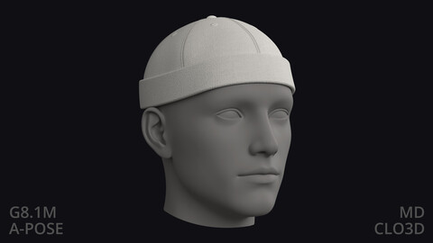 BASIC SKULL CAP – zpac obj fbx highpoly