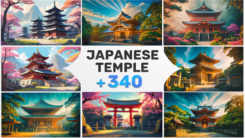 340 Japanese Temple | Reference Images