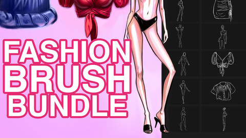 Fashion Brush Bundle for Photoshop and Procreate