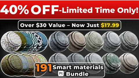 Exclusive 191 High-Quality Smart Materials Bundle