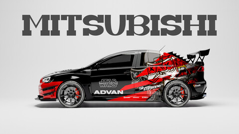 Mitsubishi lancer Evo X tuning