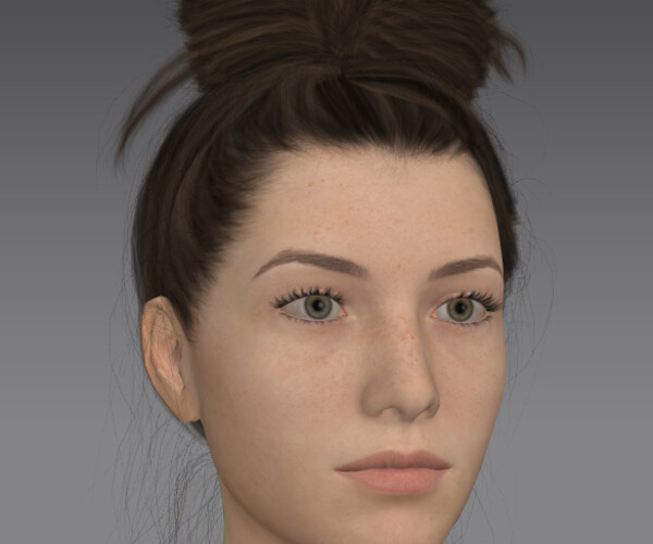 ArtStation - AVATAR_Fashion_001 - Ready-to-Use Avatar for Clo3D ...