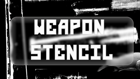 Weapon Stencil 1