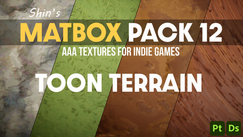 MATBOX PACK 12: TOY TERRAIN - SUBSTANCE MATERIALS