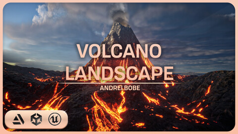 8K Volcano Landscape Pack