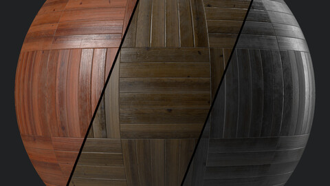 Wood Materials 35- Sbsar Seamless PBR 4k