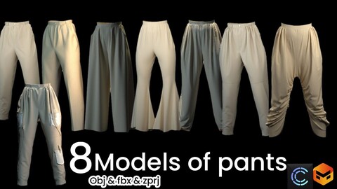 pack of pants for male