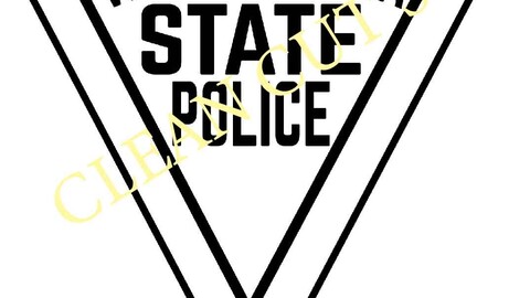 West Virginia State Police Badge v1 vector file Black white vector outline or line art file for cnc laser cutting, wood, metal engraving, Cricut file, cnc router file, vinyl cutting, digital cutting machine file