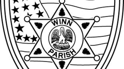 Winn Parish Sheriff vector file, svg dxf file for laser cutting, laser engraving, Cricut cut file, cnc router file, EZ Cad file