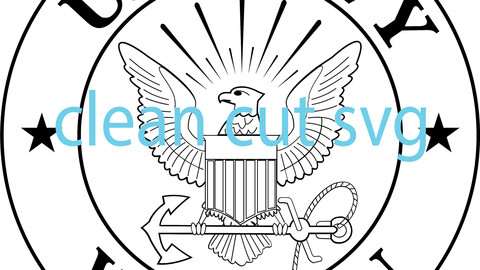 US NAVY VETERAN patch vector file Black white vector outline or line art file for cnc laser cutting, wood, metal engraving, Cricut file, cnc router file, vinyl cutting, digital cutting machine file