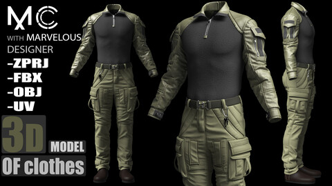 3d model of clothes