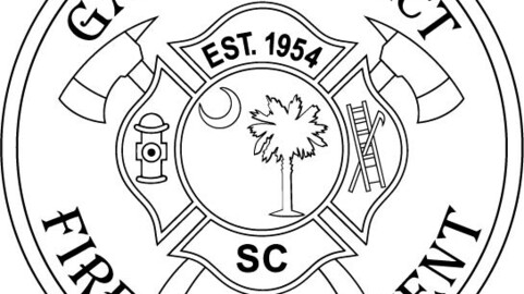 Gannt Dist. Fire Dept. logo vector file, svg dxf file for laser cutting, laser engraving, Cricut cut file, cnc router file, EZ Cad file