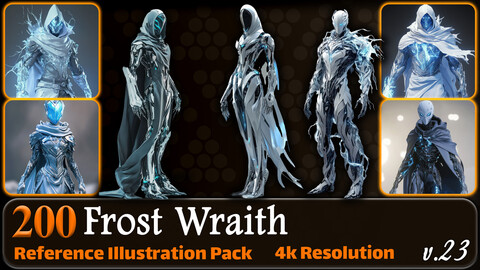 200 Frost Wraith Reference Pack | 4K | v.23