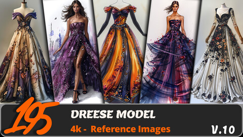 DREESE MODEL VOL. 12/ 4K/ Reference Image