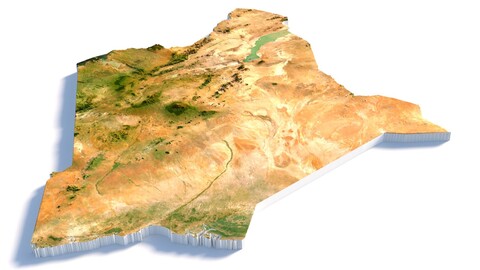 Kenya Terrain Map