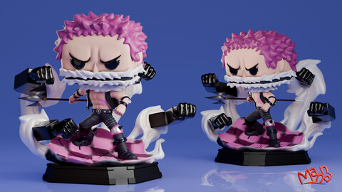 One Piece – Charlotte Katakuri Funko Pop Style Fan Art (.STL Digital Files)