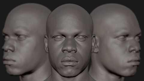 John Boyega - Likeness sculpt