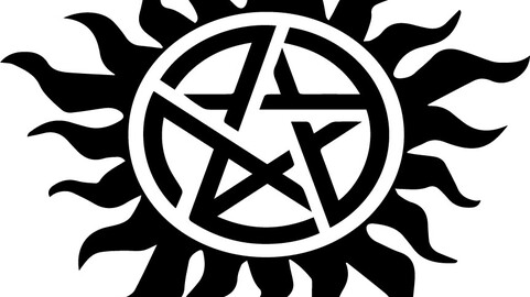 Supernatural Anarchy, svg vector file, laser cut file, cricut file, engraving file, cnc cut file, Eps file