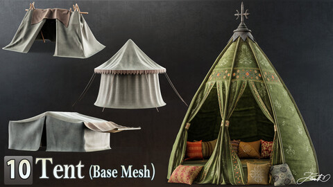 10 TENT (Base Mesh)