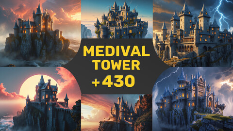 430 Medieval Castle Tower Concept | Reference Images