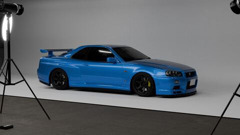 Nissan Skyline r34 GT-R