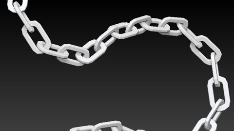 Chain-Custom Curve Brush