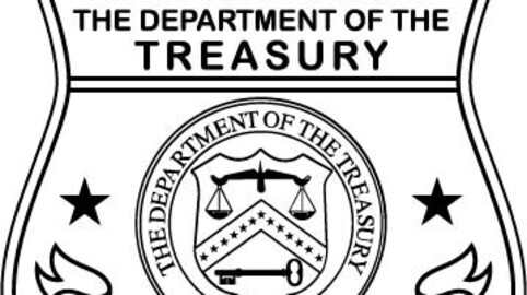 Department of Treasury Special Agent Badge vector file, svg dxf file for laser cutting, laser engraving, Cricut cut file, cnc router file, EZ Cad file