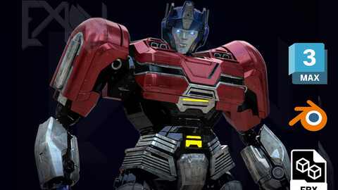 Transformers One Orion Pax 3D model