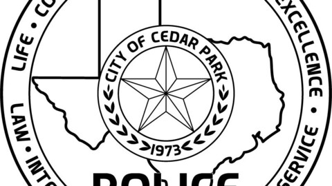 City of Cedar Park Police Badge TX vector file, svg dxf file for laser cutting, laser engraving, Cricut cut file, cnc router file, EZ Cad file