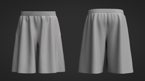 Women's Shorts 3d Model