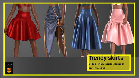 Trendy skirts