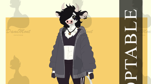 GIRL COW ( ADOPT )