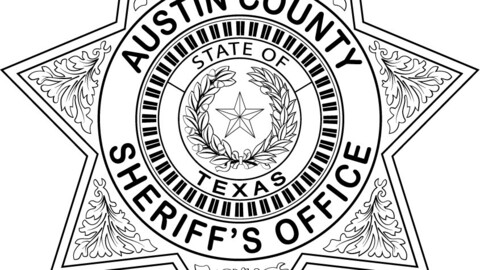 Austin County Sheriffs office badge Texas vector svg file for laser engraving, CNC router, fiber laser engraving, laser cutting, Cricut digital cutting machine file.