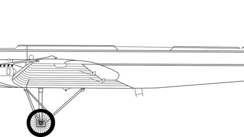 Tupolev ANT4 TB-1, svg vector file, laser cut file, cricut file, engraving file, cnc cut file, Eps file